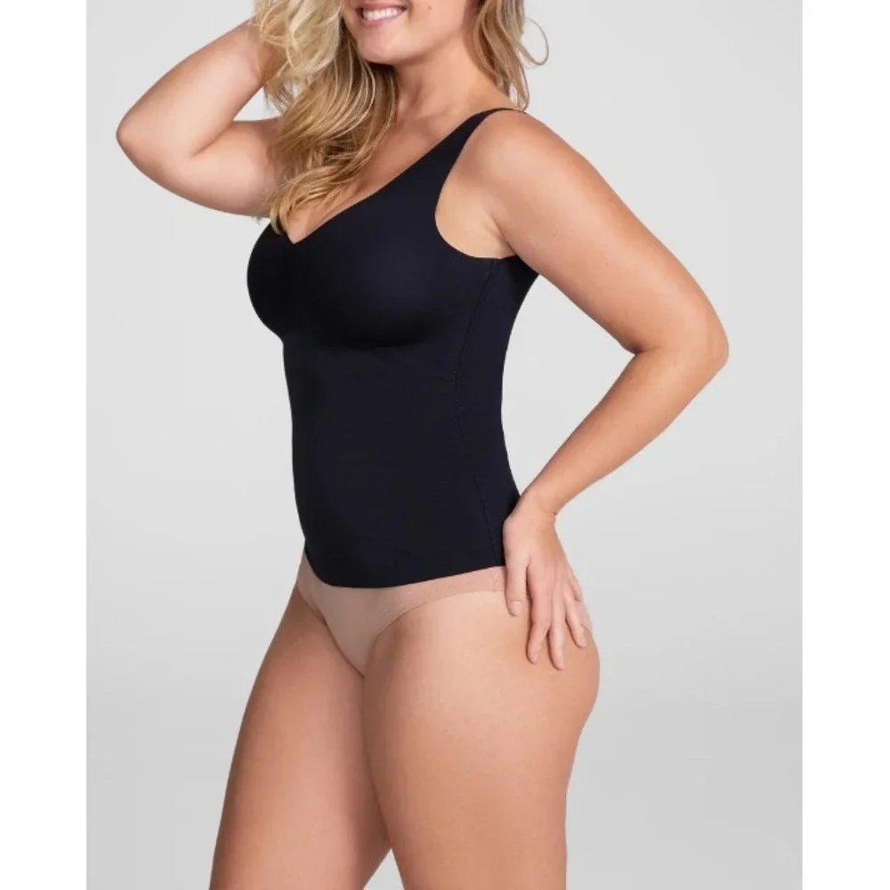 Honeylove Women's Vamp LiftWear Built in Bra Tank Tops Size XL NWT